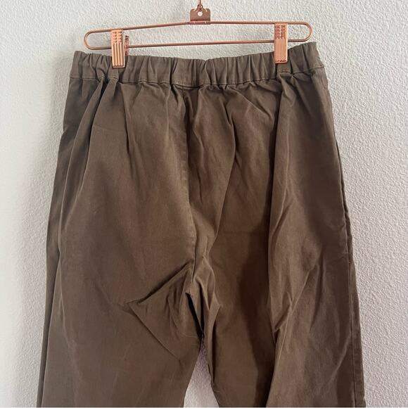 5a7 Cinq a sept tous les jours Green Elastic Waist Casual Pants XS - Picture 6 of 8